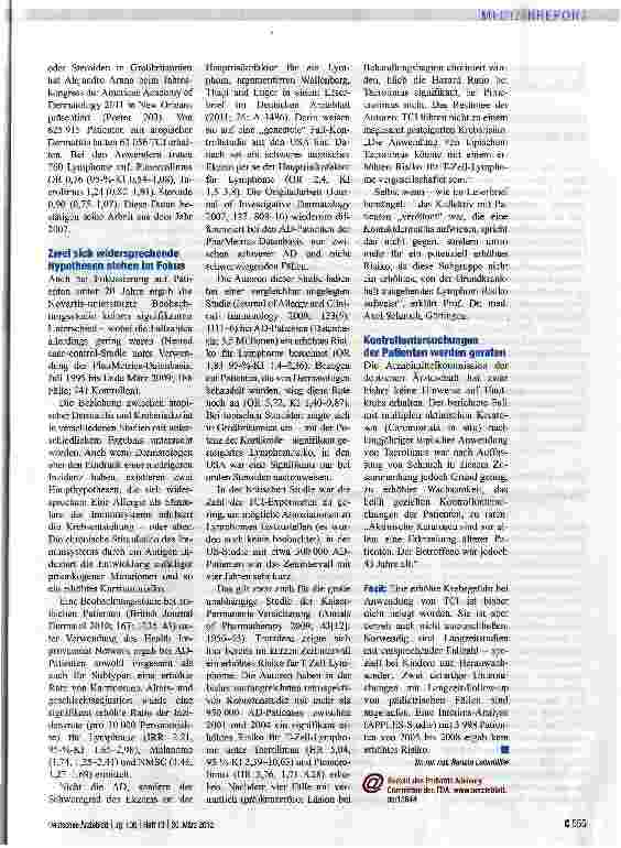 Vorschauseite 2: Urteil erst nach Langzeitstudien