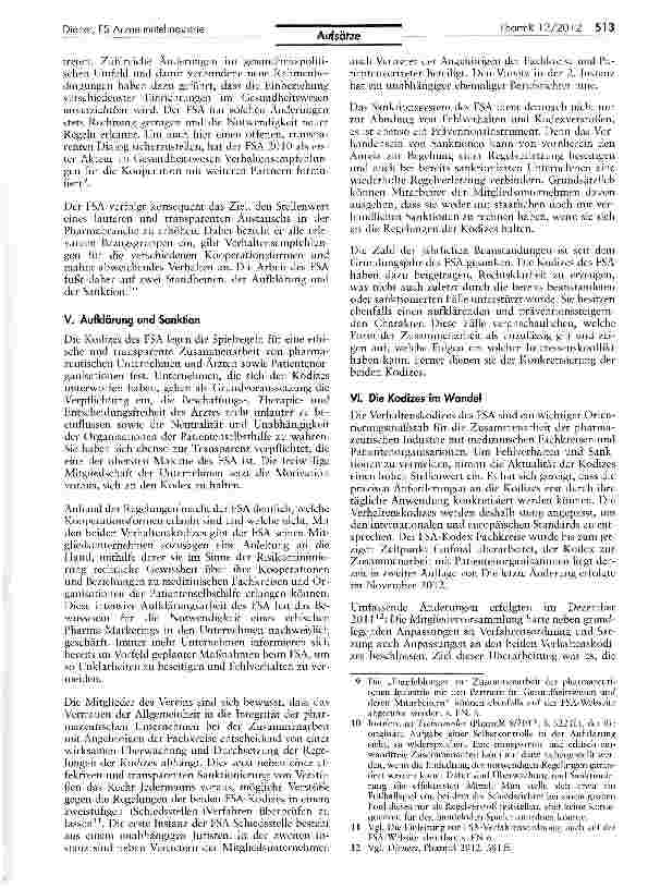Vorschauseite 4: Selbstregulierung ist ein kontinuierlicher Prozess, der als Ultimo Ratio auchklare Sanktionen erfordert