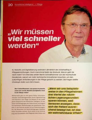 Vorschauseite 1: „Wir müssen viel schneller werden“