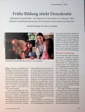 Vorschauseite 1: Frühe Bildung stärkt Demokratie