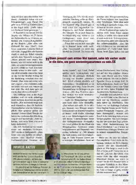 Vorschauseite 2: Lieber Knast als Ruhestand