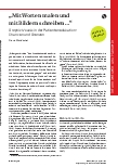 Vorschauseite 1: Mit Worten malen und mit Bildern schreiben...