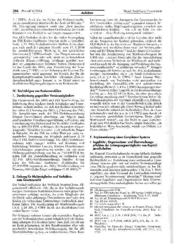 Vorschauseite 4: Healthcare Compliance