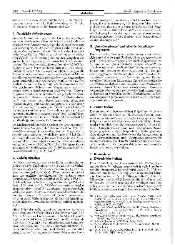Vorschauseite 6: Healthcare Compliance