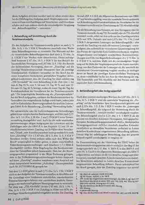 Vorschauseite 2: Abrechnung und Wirtschaftlichkeitsprüfung nach dem TSVG