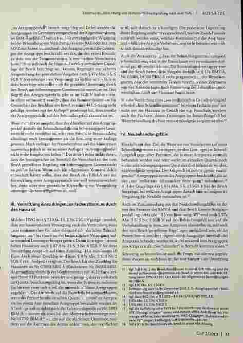 Vorschauseite 3: Abrechnung und Wirtschaftlichkeitsprüfung nach dem TSVG