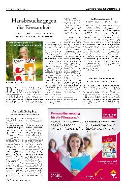 Vorschauseite 1: Hausbesuche gegen die Einsamkeit