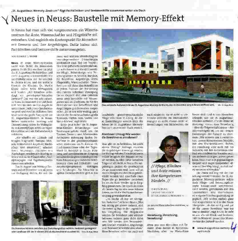 Vorschauseite 1: Neues in Neuss: Baustelle mit Memory-Effekt