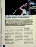 Vorschauseite 1: 5G-Einsatz in kritischen Infrastrukturen (KRITIS) - Wunsch und Wirklichkeit