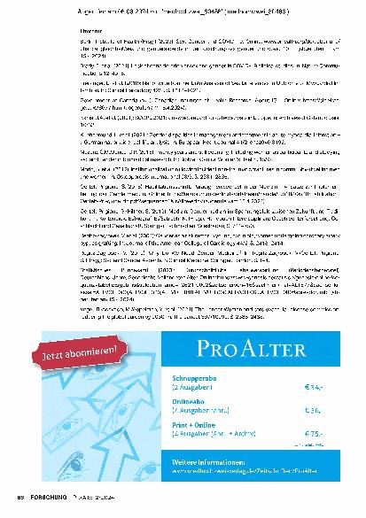 Vorschauseite 3: Gendermedizin und ihre Relevanz für das Alter(n)