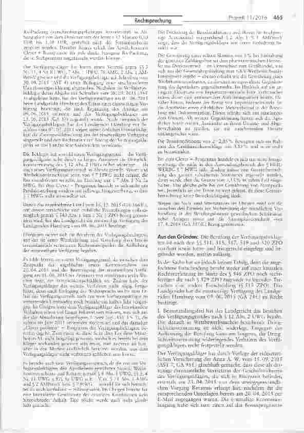 Vorschauseite 2: Rabattgrenze gilt auch für Direktvertrieb