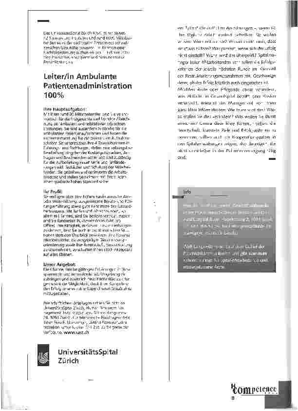 Vorschauseite 4: Lassen Sie die Patientin zu Wort kommen