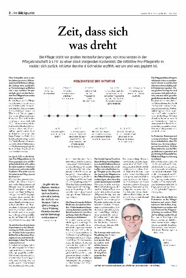 Vorschauseite 1: Zeit, dass sich was dreht.