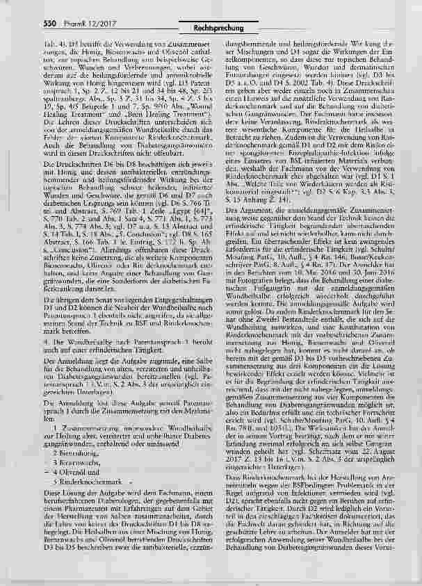 Vorschauseite 2: Wundheilsalbe mit Rinderknochenmark