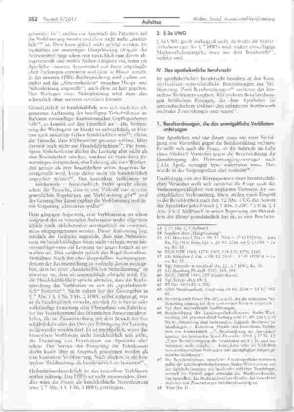 Vorschauseite 6: Arzneimittel-Verblisterung durch heimversorgende Apotheken