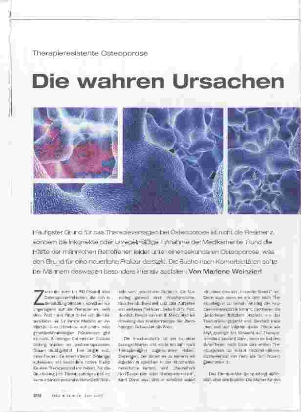 Vorschauseite 1: Die wahren Ursachen