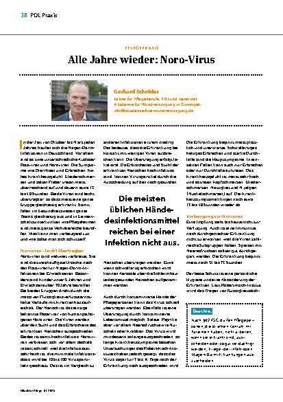 Vorschauseite 1: Alle Jahre wieder: Norovirus