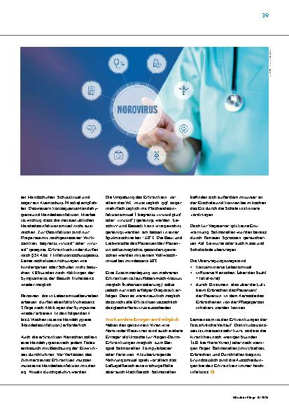 Vorschauseite 2: Alle Jahre wieder: Norovirus