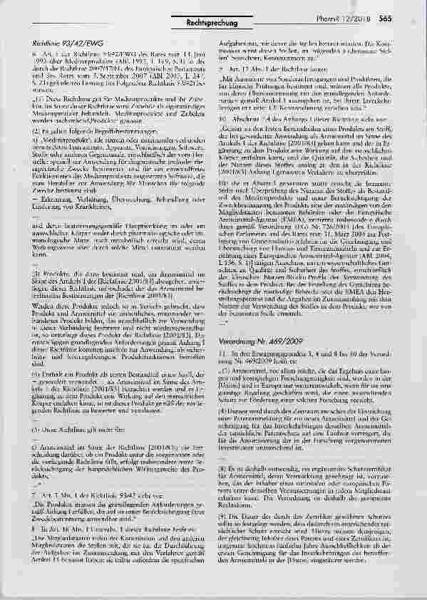 Vorschauseite 2: Verfahren zur Genehmigung für das Inverkehrbringen von Stoffen, Medizinprodukt- Arzneimittel-Kombinarion (Boston Scientific)
