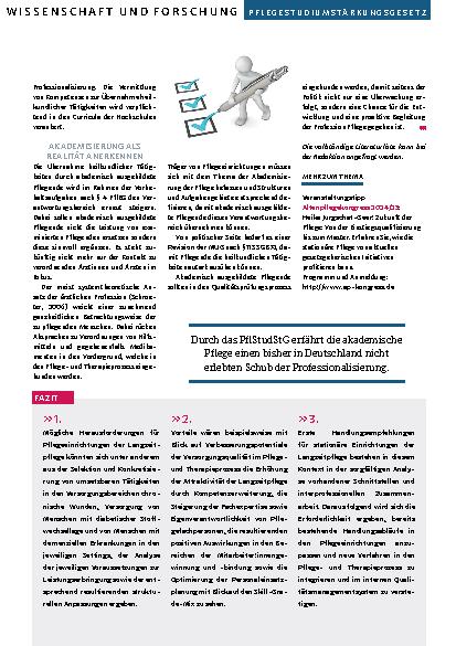 Vorschauseite 3: "Ein Schub für die Professionalisierung"