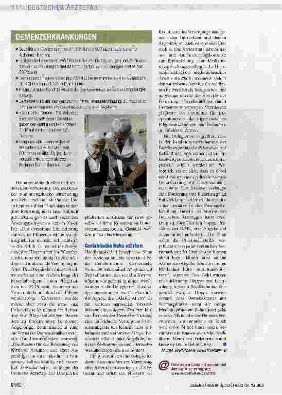 Vorschauseite 3: Für ein Altern in Würde