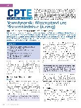 Vorschauseite 1: Neurodynamik: Wissensstand und Missverständnisse (Auszug)