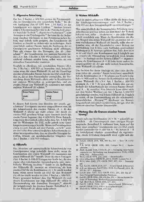 Vorschauseite 4: Aus eins mach zwei: Mit Teilanmeldung & Co. zum zweiten Schutzzertifikat?