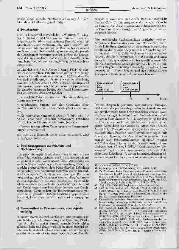 Vorschauseite 6: Aus eins mach zwei: Mit Teilanmeldung & Co. zum zweiten Schutzzertifikat?