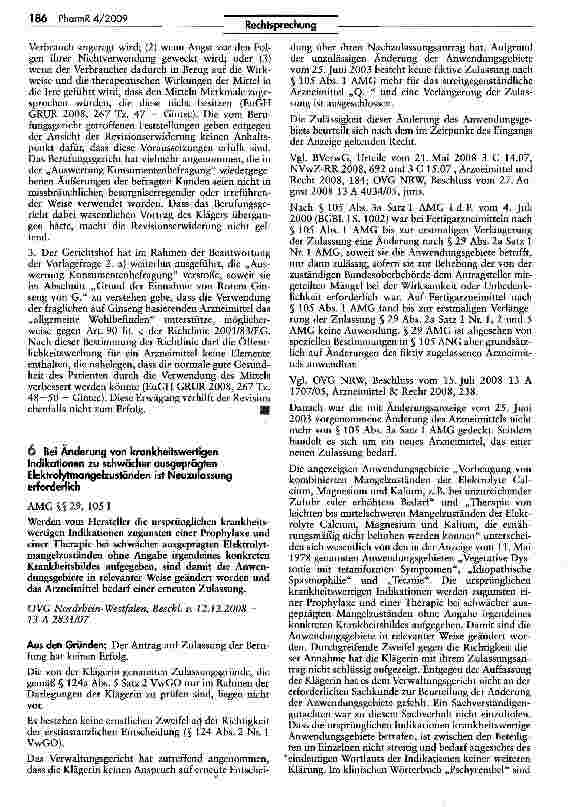 Vorschauseite 3: Öffentlichkeitswerbung für Humanarzneimittel (Konsumentenbefragung II)