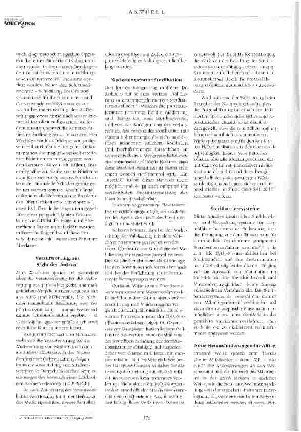 Vorschauseite 3: Aufbereitung von Medizinprodukten Anforderung und Verantwortung