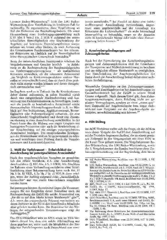 Vorschauseite 6: Die Rabattvertragsstreitigkeiten der „zweiten Generation —