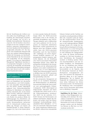 Vorschauseite 6: Perioperatives Management der Herzinsuffizienz im Kontext der SGLT2-Inhibitor-Therapie