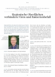 Vorschauseite 1: Hygienische Oberflächen verhindern Virenund Bakterienbefall.