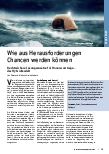 Vorschauseite 1: Wie aus Herausforderungen Chancen werden können