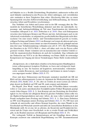 Vorschauseite 4: Die Rolle der Weiterbildung in der Ära von New Work: Perspektiven auf die Bedeutung von Lernen in der Personalentwicklung