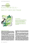 Vorschauseite 1: Ruhig oder eilig - das ist hier die Frage.