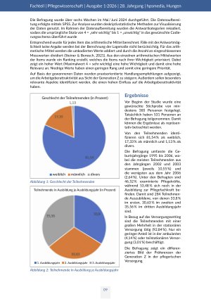 Vorschauseite 6: Die Generation Z in der pflegerischen Versorgung Eine quantitative Studie zur Arbeitgeberattraktivität aus Sicht der Generation Z
