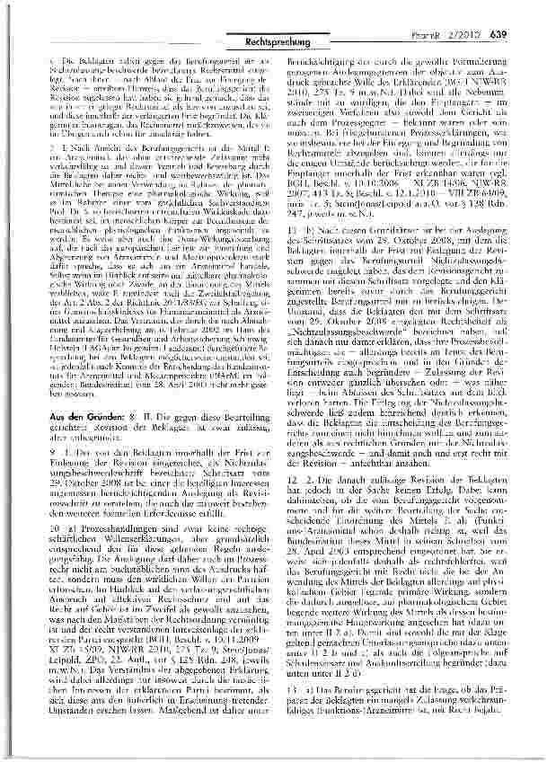 Vorschauseite 2: Abgrenzung Arzneimittel/Medizinprodukt (Photodynamische Therapie)