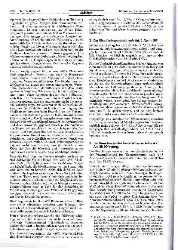 Vorschauseite 4: Versand frei für Tierarzneimittel