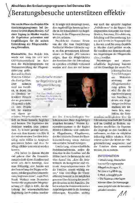 Vorschauseite 1: Beratungsbesuche unterstützen effektiv
