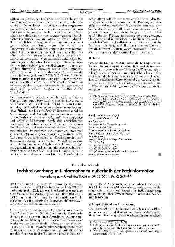 Vorschauseite 3: Auskömmlichkeit von Unterkostenangeboten mittels Einpreisung des Großhandelszuschlags?