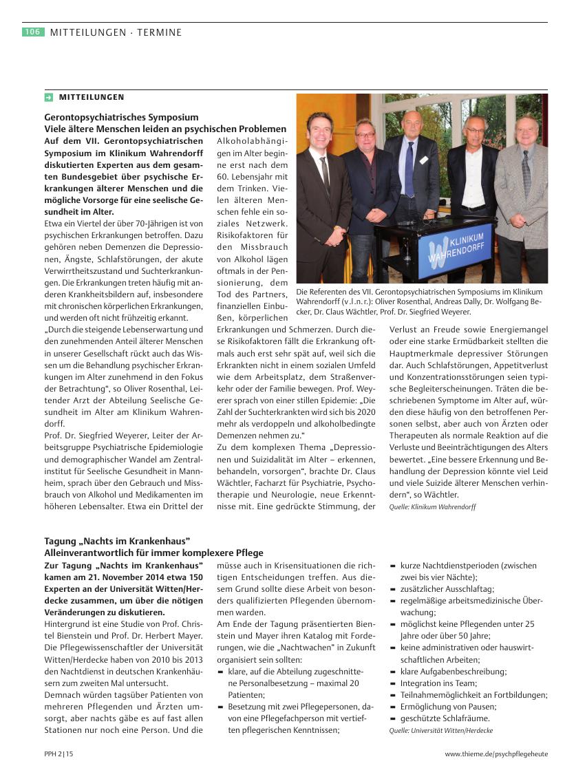 Vorschauseite 1: Mitteilungen · Termine