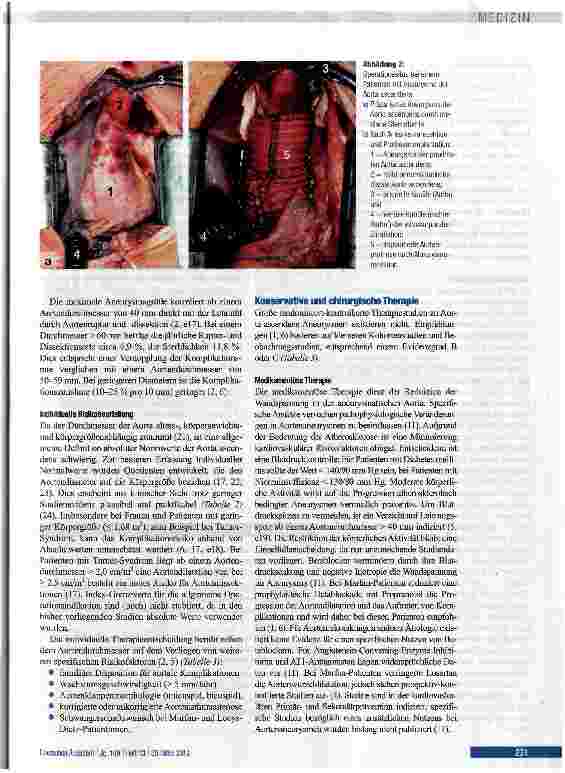 Vorschauseite 5: Aneurysmen der Aorta ascendens