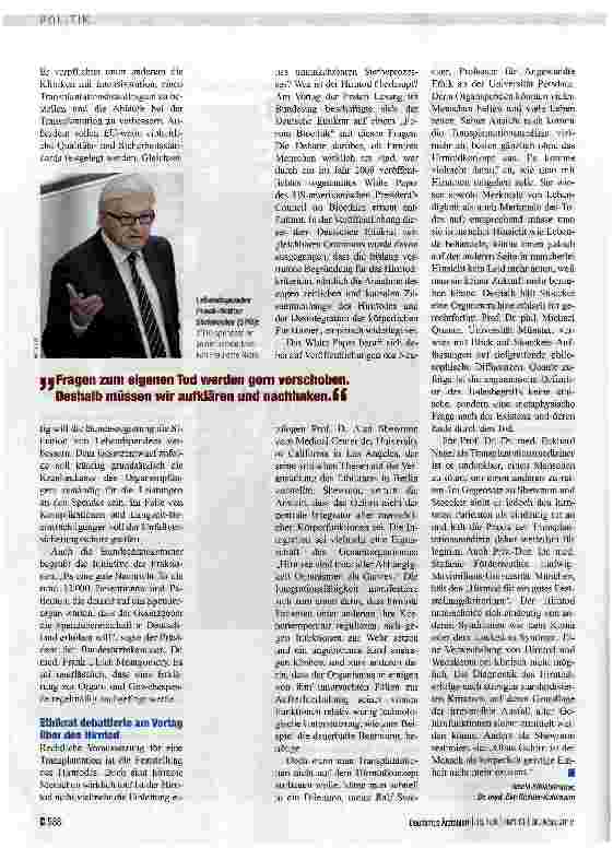 Vorschauseite 2: Anstoß zum Nachdenken