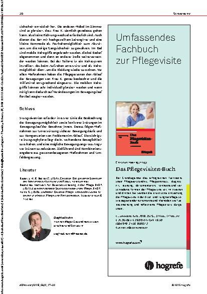 Vorschauseite 4: Bewegungsförderung und Sturzprävention