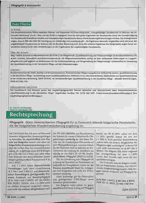 Vorschauseite 4: Qualitätssicherung in der 24-Stunden-Betreuung - unangekündigte Hausbesuche