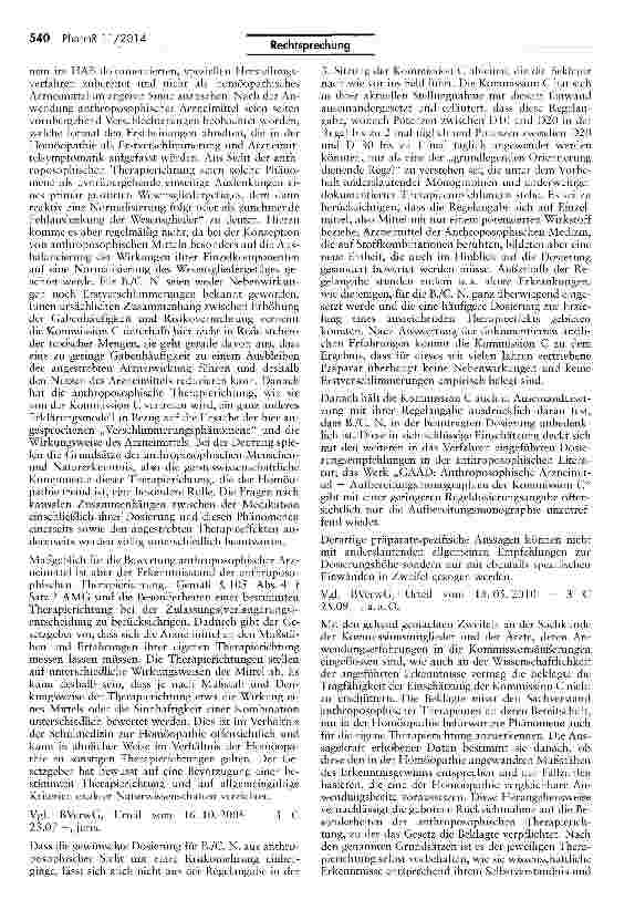 Vorschauseite 4: Verlängerung der Nachzulassung ohne Dosierungsveränderung AMG § 105 IV f Satz 1 2. Halbsatz i. V. mit $ 31 ITT