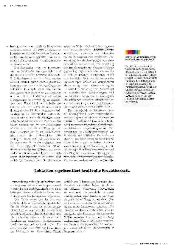 Vorschauseite 2: Laktation in der GeschichteEine multikulturelle Studie über die Praxis des Stillens, die Darstellung des Stillens und die Politik der Mutterschaft im europäischen Kontext.