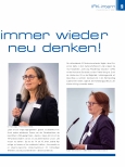 Vorschauseite 2: JHV 2021: immer wieder neu denken!
