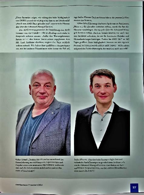 Vorschauseite 4: Auch nach 25 Jahren noch überzeugend: Klinikum Würzburg Mitte schreibt seine Digitalisierung mit Dedalus Healthcare fort.